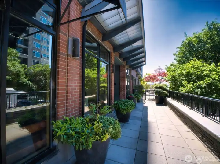 Entrance to Building