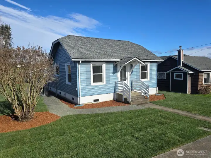New Roof and Landscaping