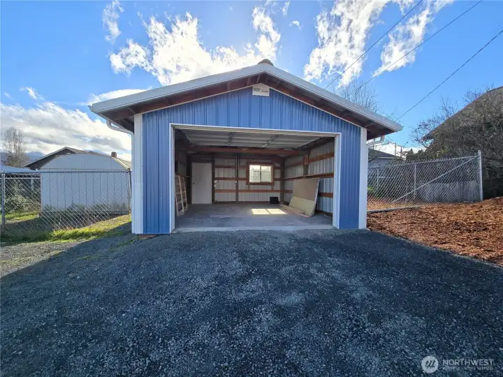 Detached Garage built in 2017