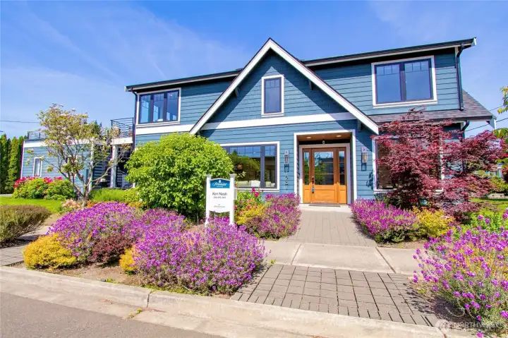 West of Market Custom Luxury Lake-view Northwest Contemporary Home