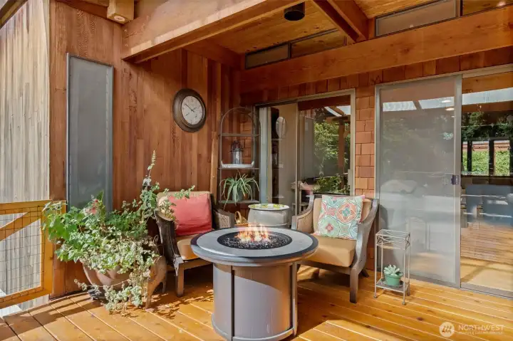 Year round outdoor entertaining