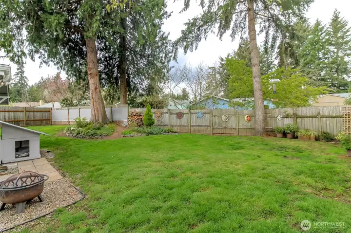 Space to garden or simply relax in nature.