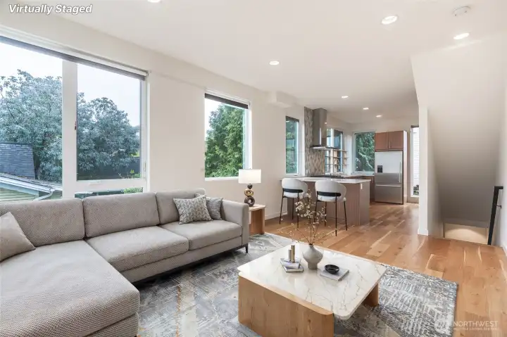 Let no natural light go to waste. End unit FTW!