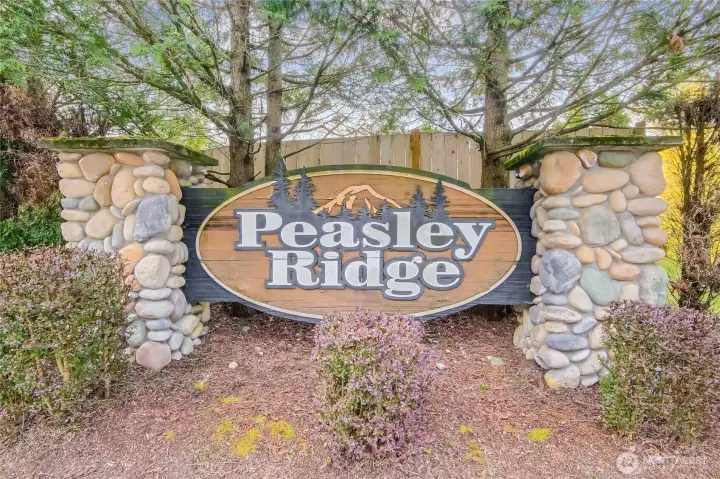Peasley Ridge community