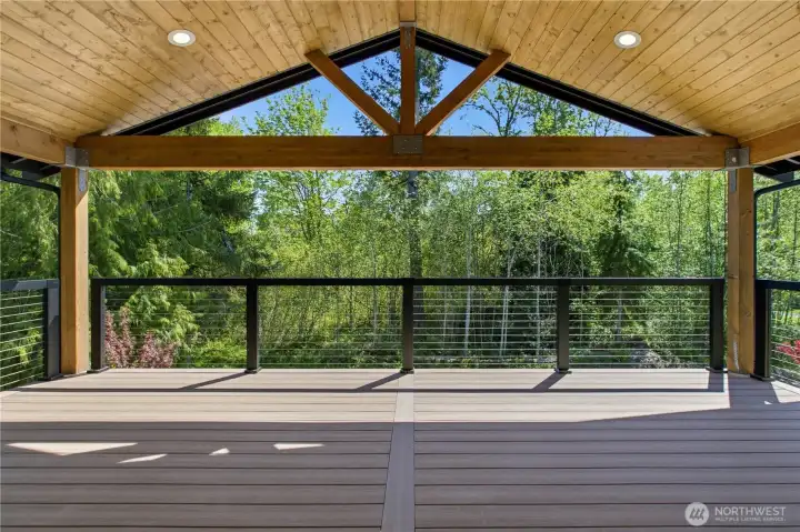 Covered Deck!