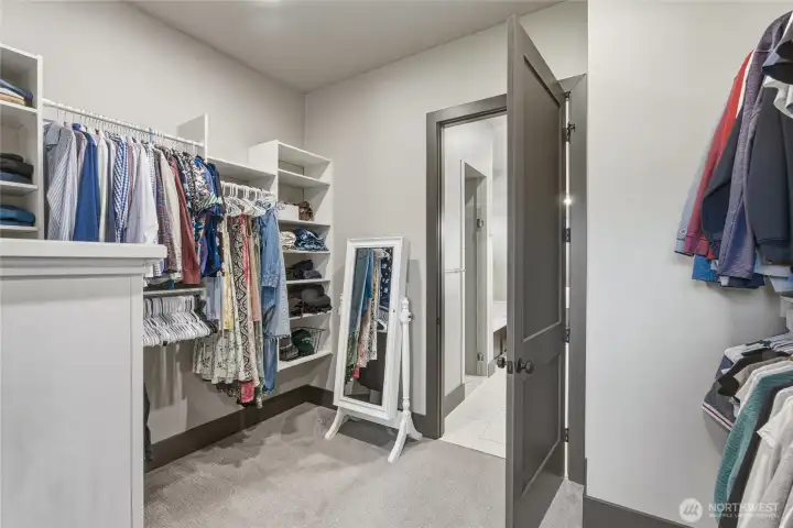 Primary Walk-In Closet