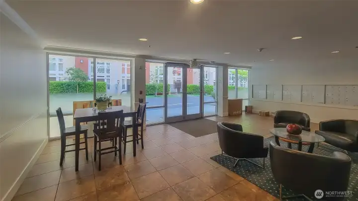 Secured lobby entry for added peace of mind. Secured lobby entry for added peace of mind.