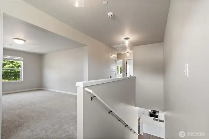 Upstairs bonus room