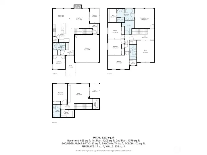 Three stories of wonderful space
