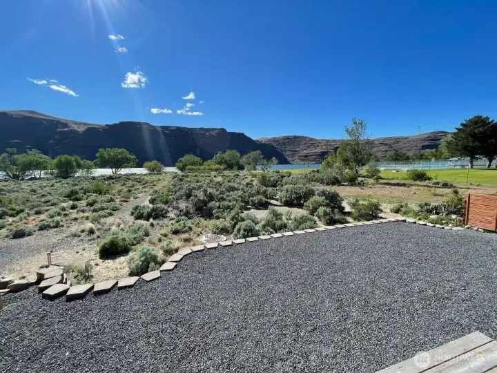 View looking towards the Sunland park