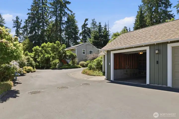 Individual garage.