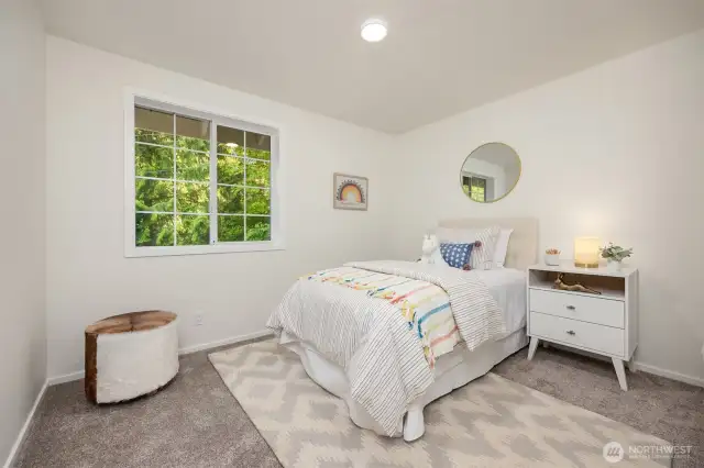 2 of 3 upper level bedrooms