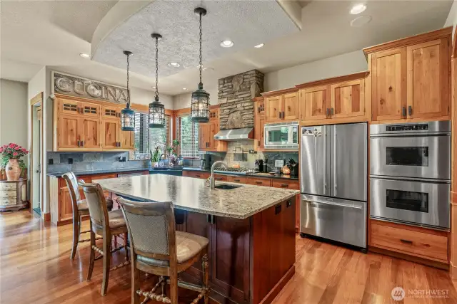 Stunner of a kitchen!
