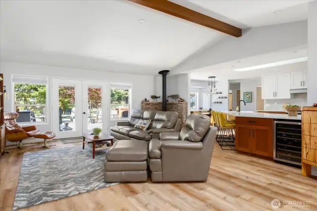 Vaulted ceilings
