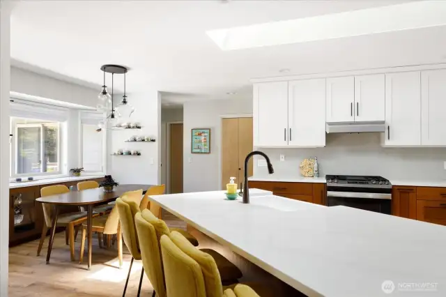 Large granite countertop