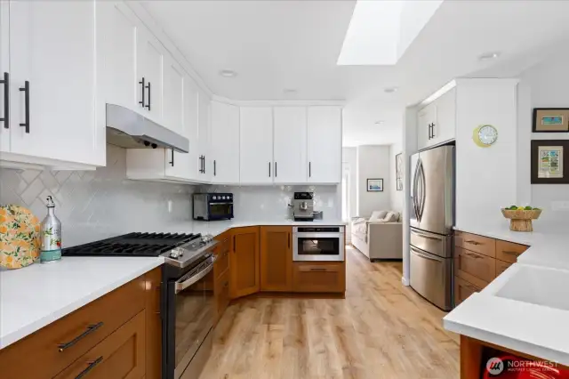Spacious kitchen