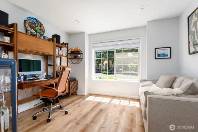 Front office.