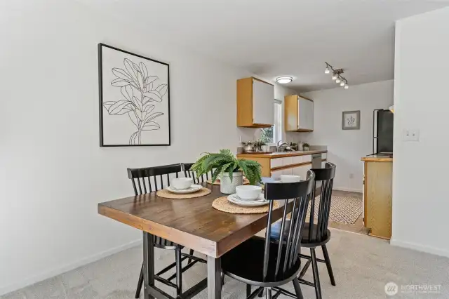 Enjoy eating and entertaining here!