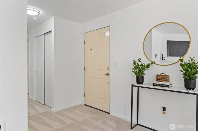 Front entry/foyer