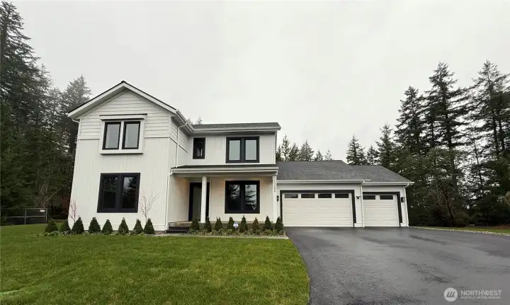 FRONT VIEW OF HOUSE  LANDSCAPED & SPRINKLER SYSTEM