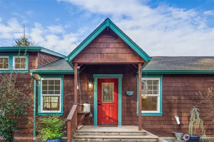 Front south facing side