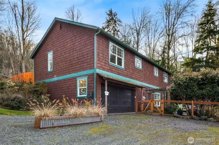 North and east side of the home