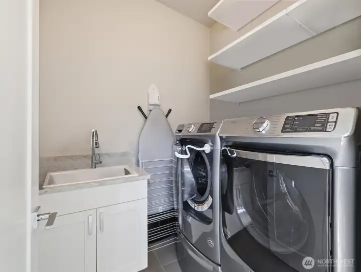 Laundry area