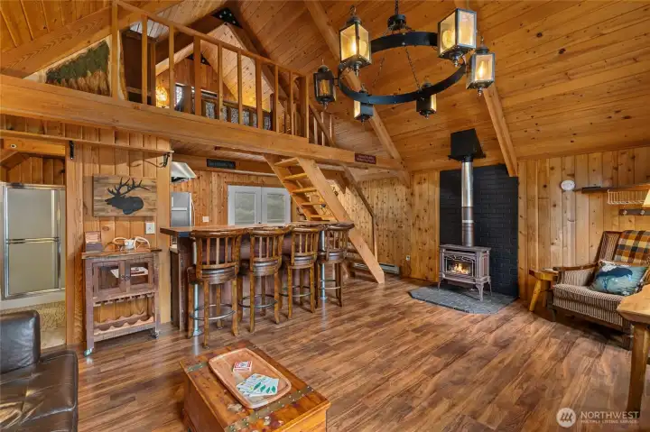 Open living space filled with natural light.