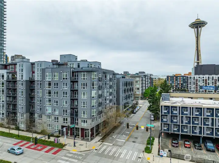 Just blocks to the Space Needle
