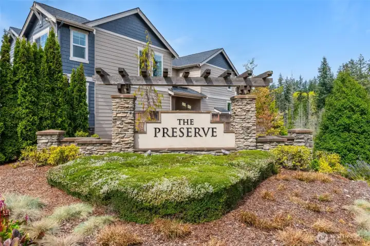 Coveted "The Preserve" neighborhood, established in 2016.