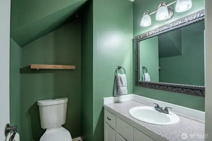 Main floor half bath