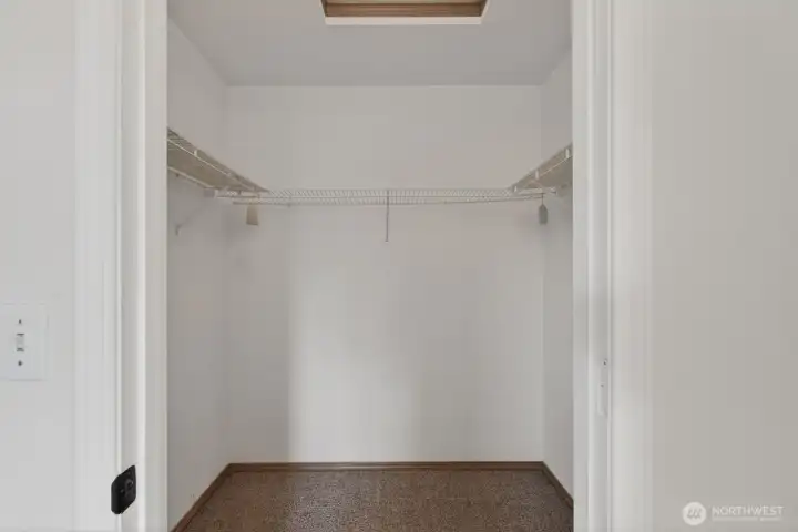 Closet in primary