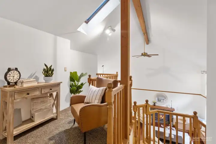 Loft Area just at the top of stairs