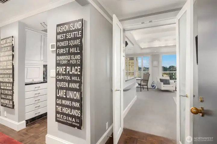 Welcome to 1303! Beautiful views, parlor entry, private owner suite, dual balconies, custom remodel with quality finishes throughout.