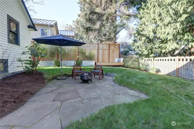 Back Yard with Patio