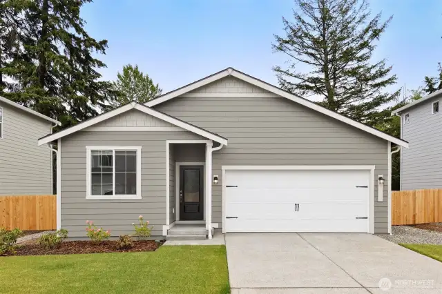 Example of the Columbia floorplan to be located at 8505 13th Avenue East