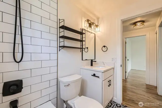 Primary bathroom on main floor