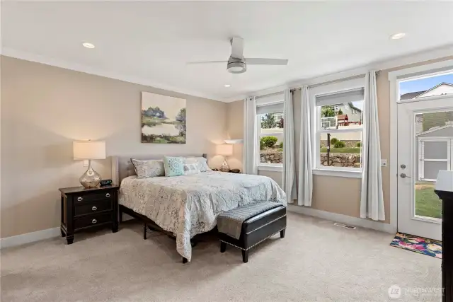 Main Level Primary Bedroom