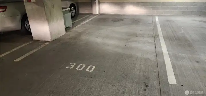 Large Secure EV Parking Space