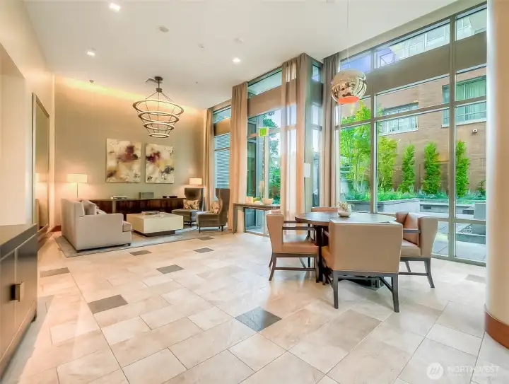 Tower lobby