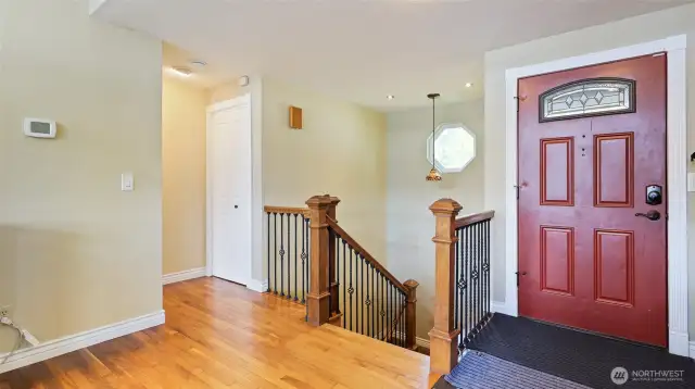 Beautiful hardwood floors thru-out main level and stairs to daylight basement