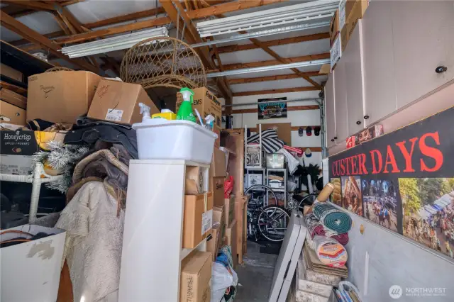 High ceilings for maximum storage