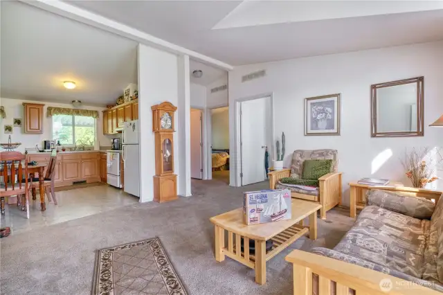 Great open flow to the home