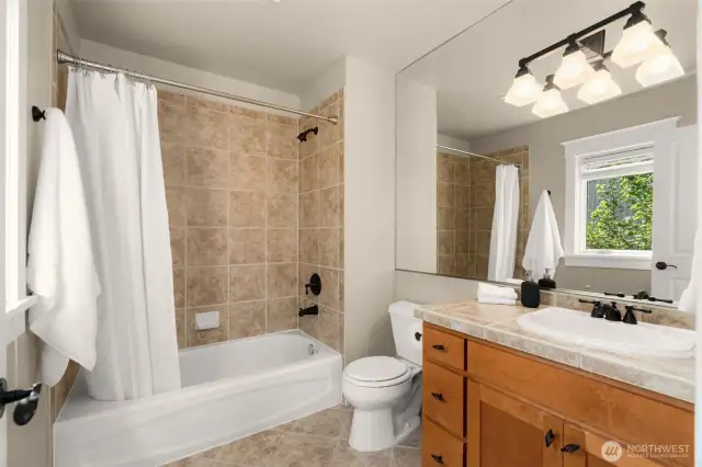 ...ensuite bath.