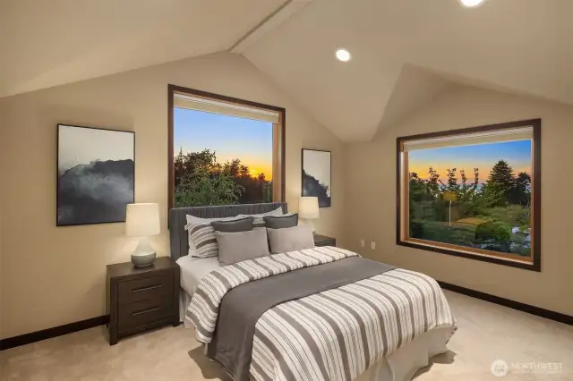 2nd Bedroom Ensuite with beautiful views!