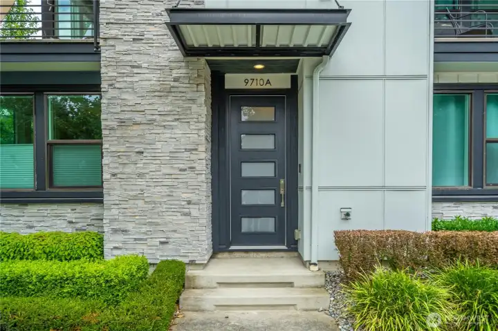 Off street entry with plenty of extra parking.