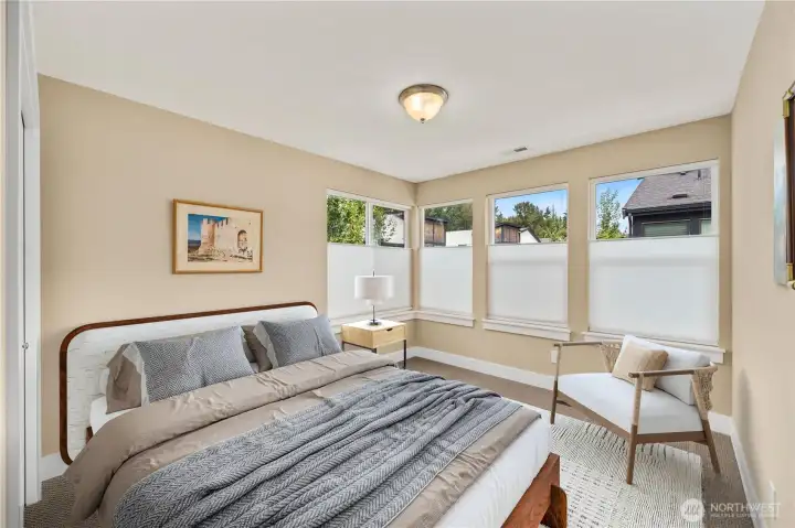 Virtually Staged 2nd Bedroom