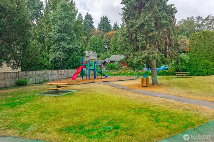 Across for the park.