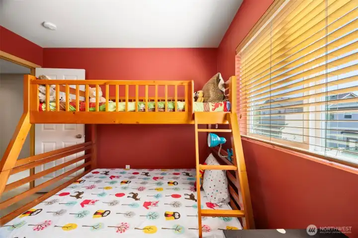 The "grandkids room" is so cute and also large!