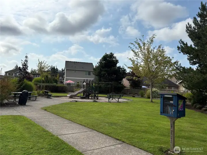 There is a great playground at this private community park, as well.